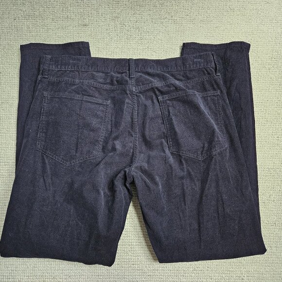 Vince Men's Corduroy Black Pants 36 - The Dylan Slim Fit 5-Pocket - Casual - Picture 6 of 10